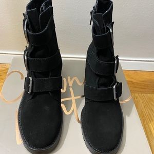 Crown Vintage Asisa Motorcycle Booties. Size 8